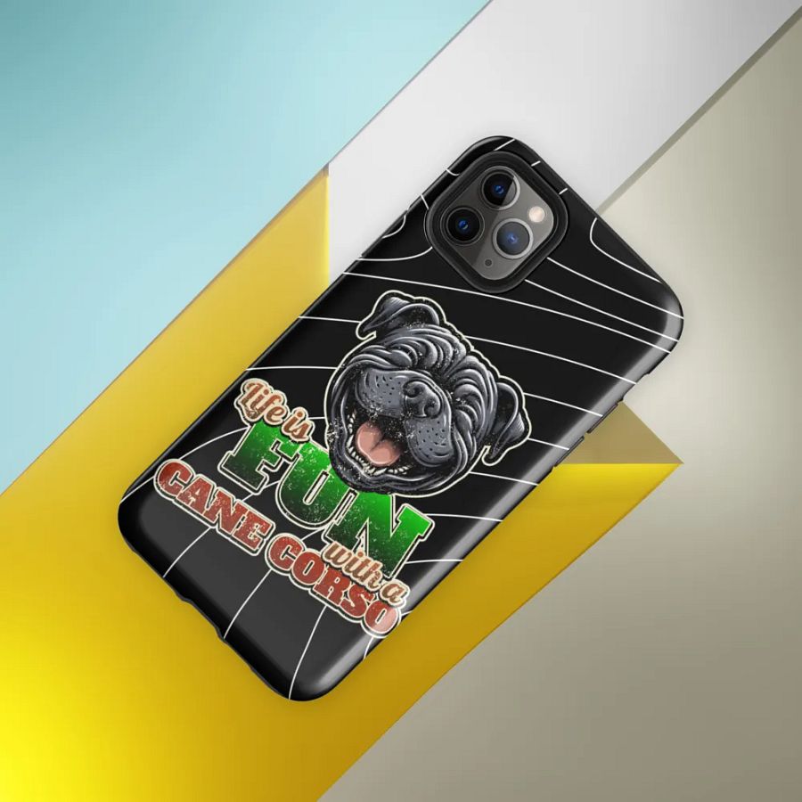 Fun with Cane Corso iPhone® Tough Case product image (40)