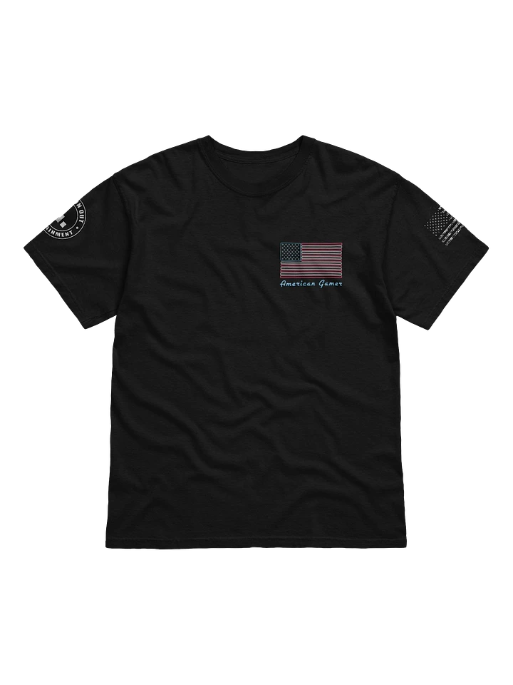 American Gamer T-Shirt Black product image (1)