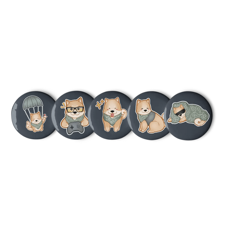 Baby Cid Pins (Dark) product image (3)