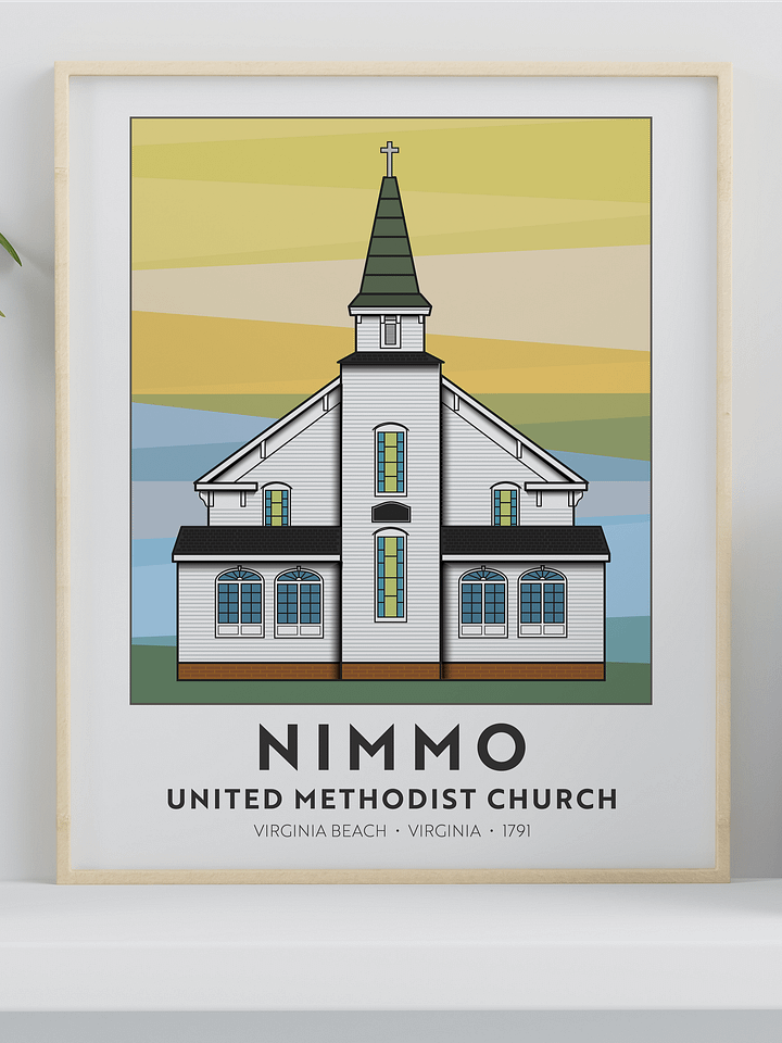 Nimmo Church Art Print product image (1)