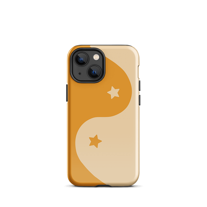 Honey Yin Yang Stars iPhone Tough Case product image (1)