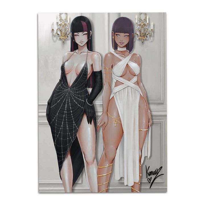 Fighter Girls Signed Print and Sticker Pack - A product image (2)