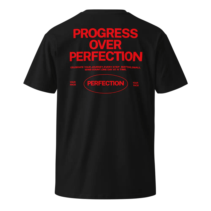 PROGRESS OVER PERFECTION T-SHIRT product image (1)