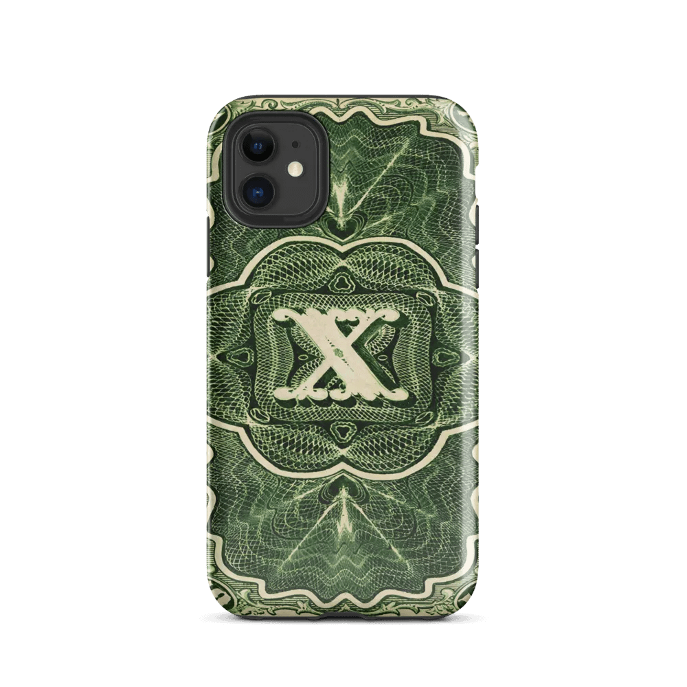 $ Currency X Green iPhone® Tough Case product image (2)