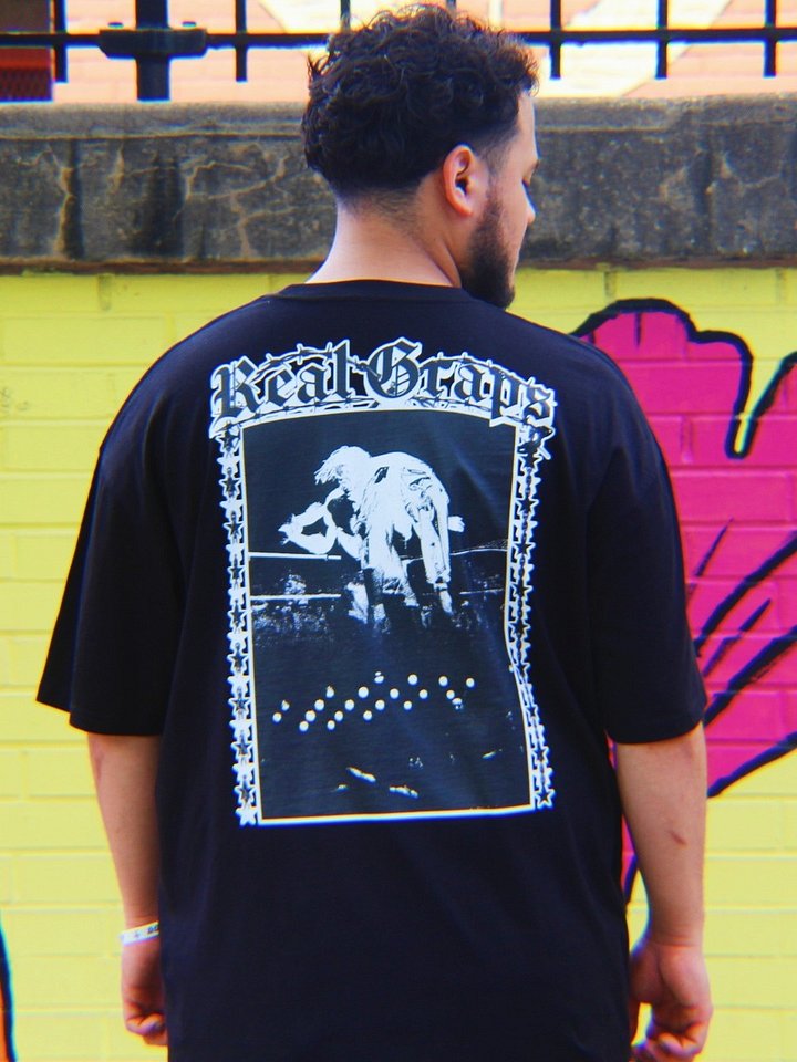 Real Graps T-Shirt [Black] product image (2)