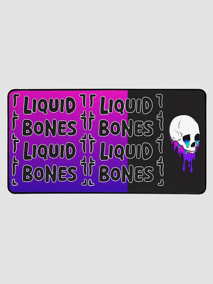 Liquid Bones Melting Skull Mouse Pad product image (1)