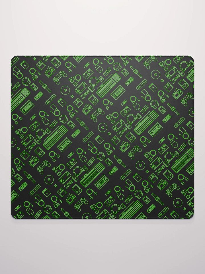 Neon Green Devices Mouse Pad (Thin) product image (2)