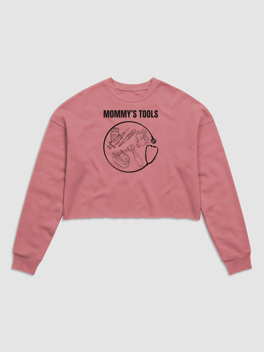 Mommy's Tools, Mindful Explorer Crop Sweatshirt product image (1)