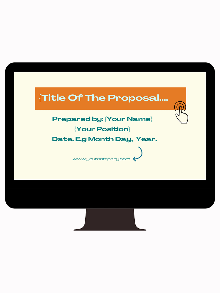 Sleek Business Proposal Template | Impress Clients & Investors Instantly product image (1)