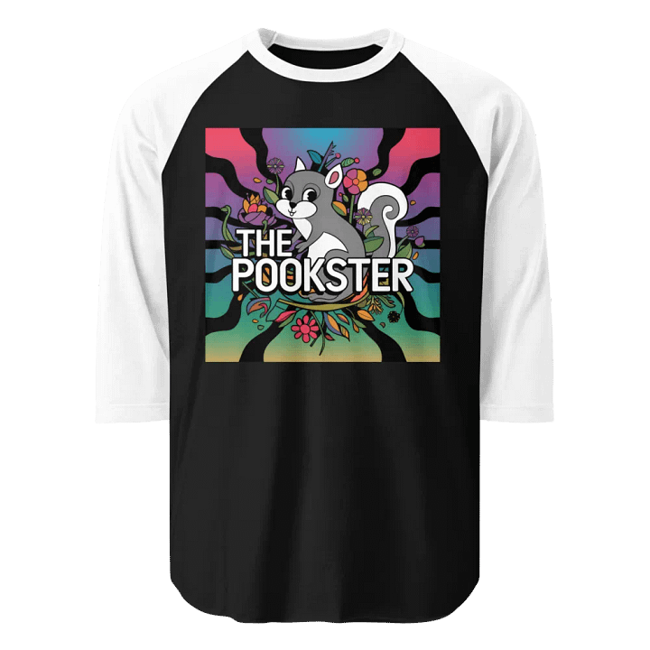The Pookster's Floral Fantasy Raglan Tee product image (1)