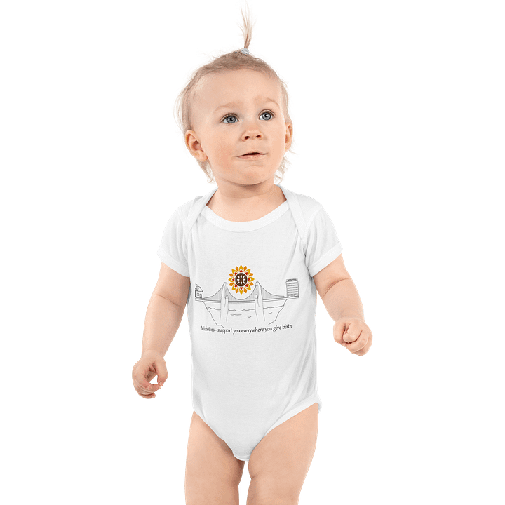 Midwives Support you Everywhere You Give Birth Onesie product image (1)