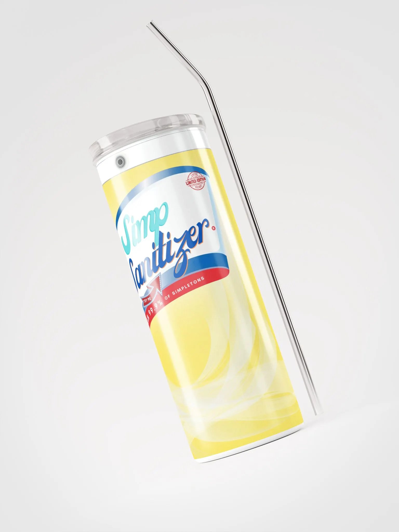 Simp Sanitizer Tumbler: Simpleton-Free Hydration product image (3)
