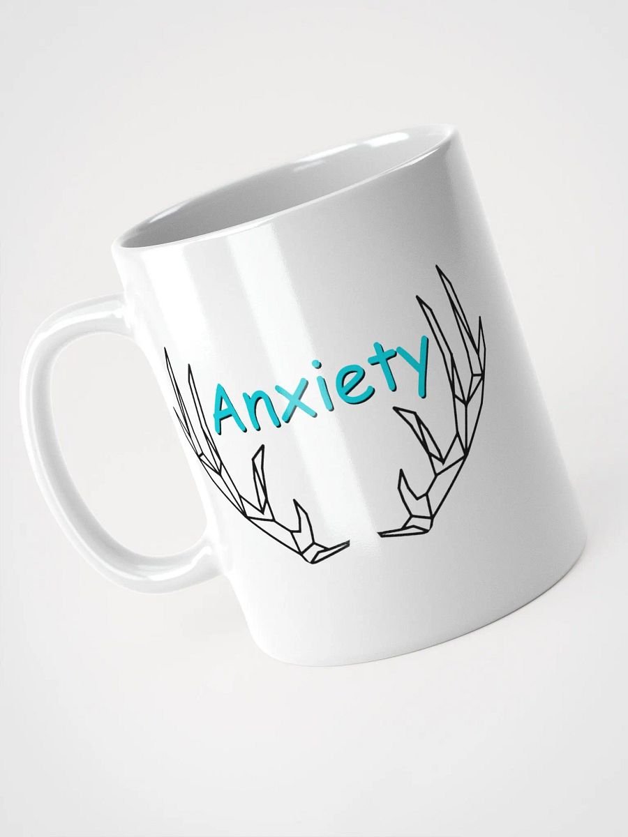 Anxiety Mug - White & Blue product image (5)