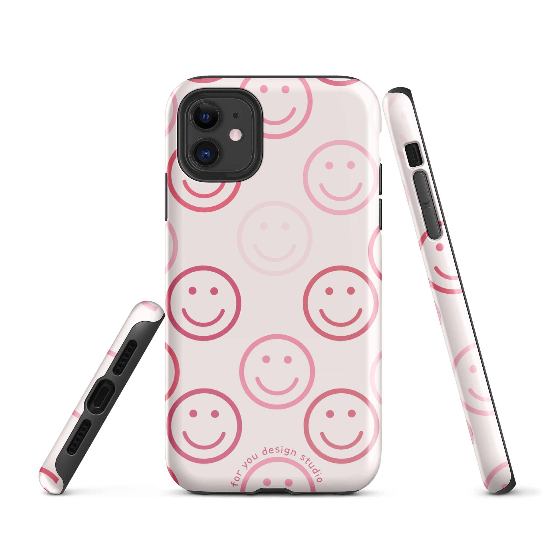 Smiley Faces Pattern iPhone® Tough Case product image (1)