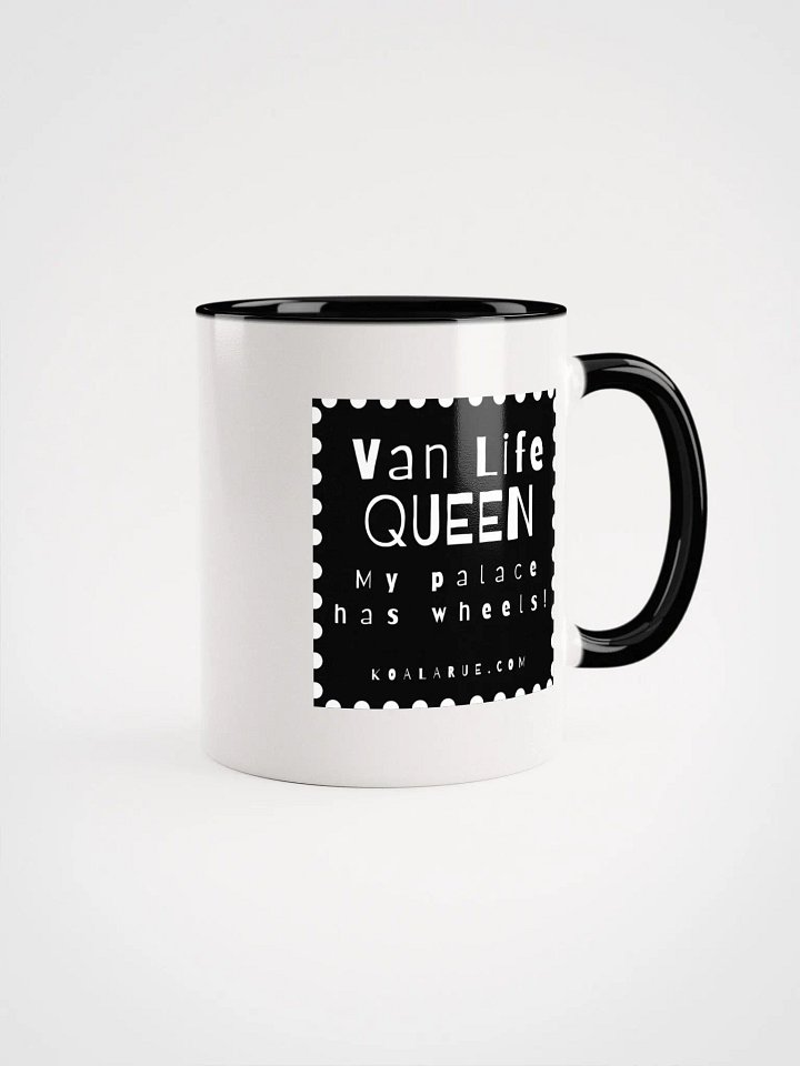 VAN LIFE QUEEN • WHITE MUG product image (1)