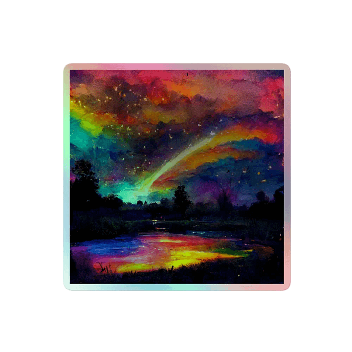 Celestial Dreamscape Holographic Sticker Set product image (2)