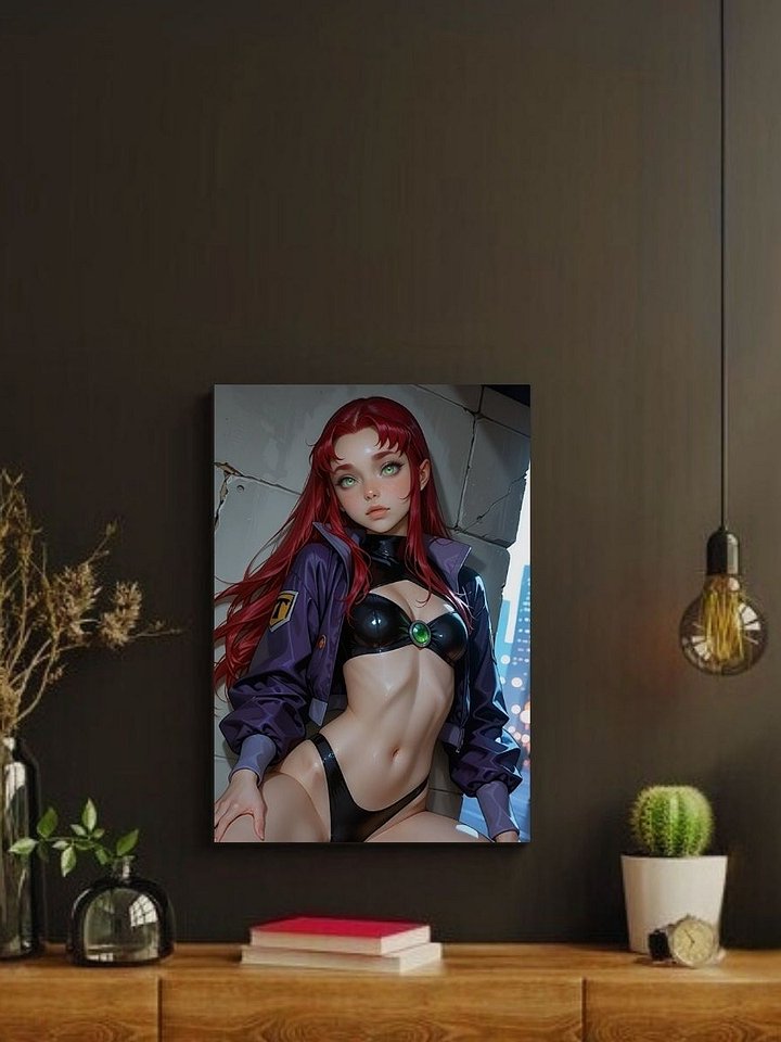 Teen Titans - Starfire – Titan Siren Glow – 8x10 Metal Print product image (2)