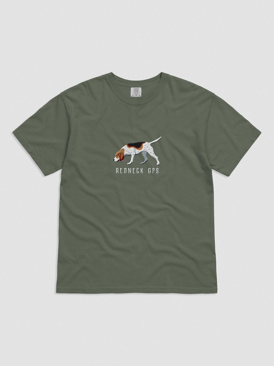 Redneck GPS T-Shirt(Embroidered) of a Treeing Walker Coonhound product image (21)