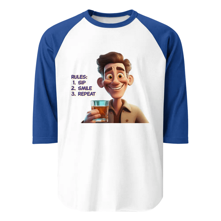 Sip, Smile & Repeat - Baseball Shirt product image (31)