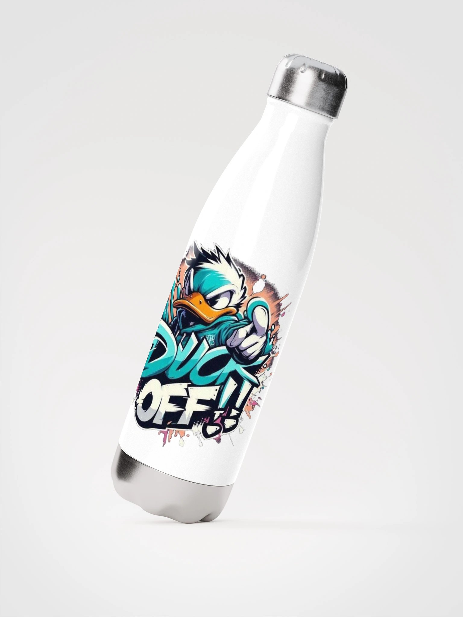 Duck Off Stainless Steel Water Bottle product image (2)