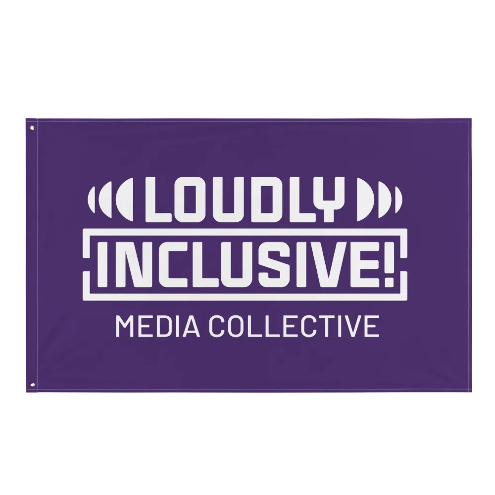 Purple Logo Flag product image (1)