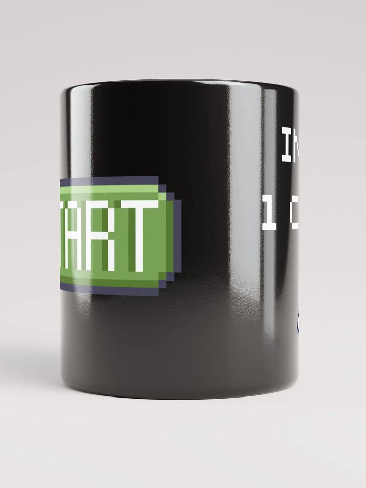 Insert 1 Coffee Mug (Black Ceramic) product image (2)