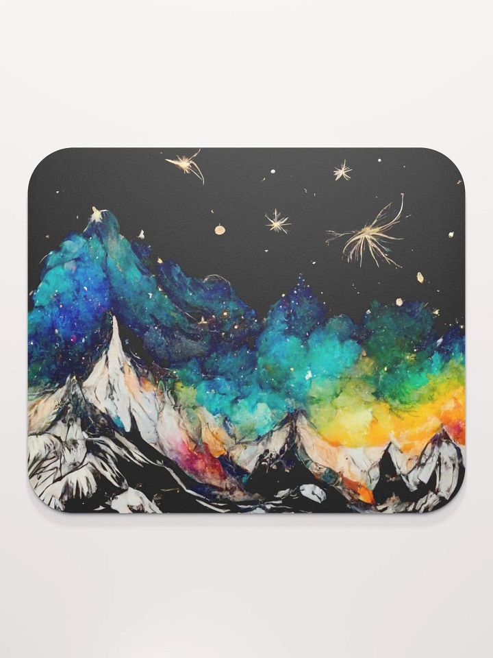 Nebula Night Sky Mouse Pad product image (2)