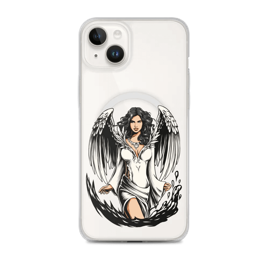 Angel Clear iPhone Case product image (1)