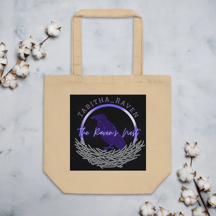 Raven's Nest Eco Tote: Mystical & Sustainable product image (4)
