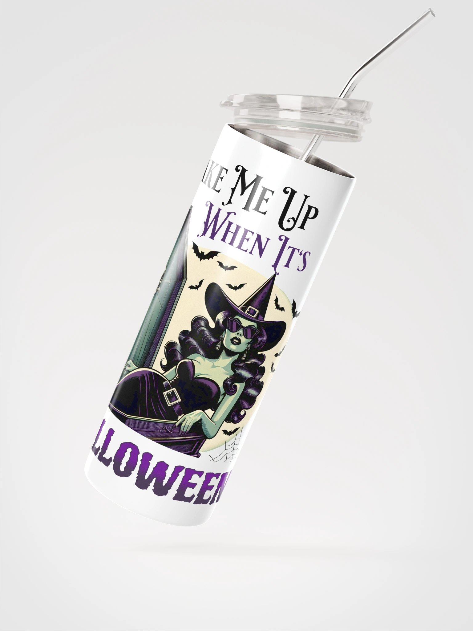 Witchy Halloween Stainless Steel Tumbler product image (2)