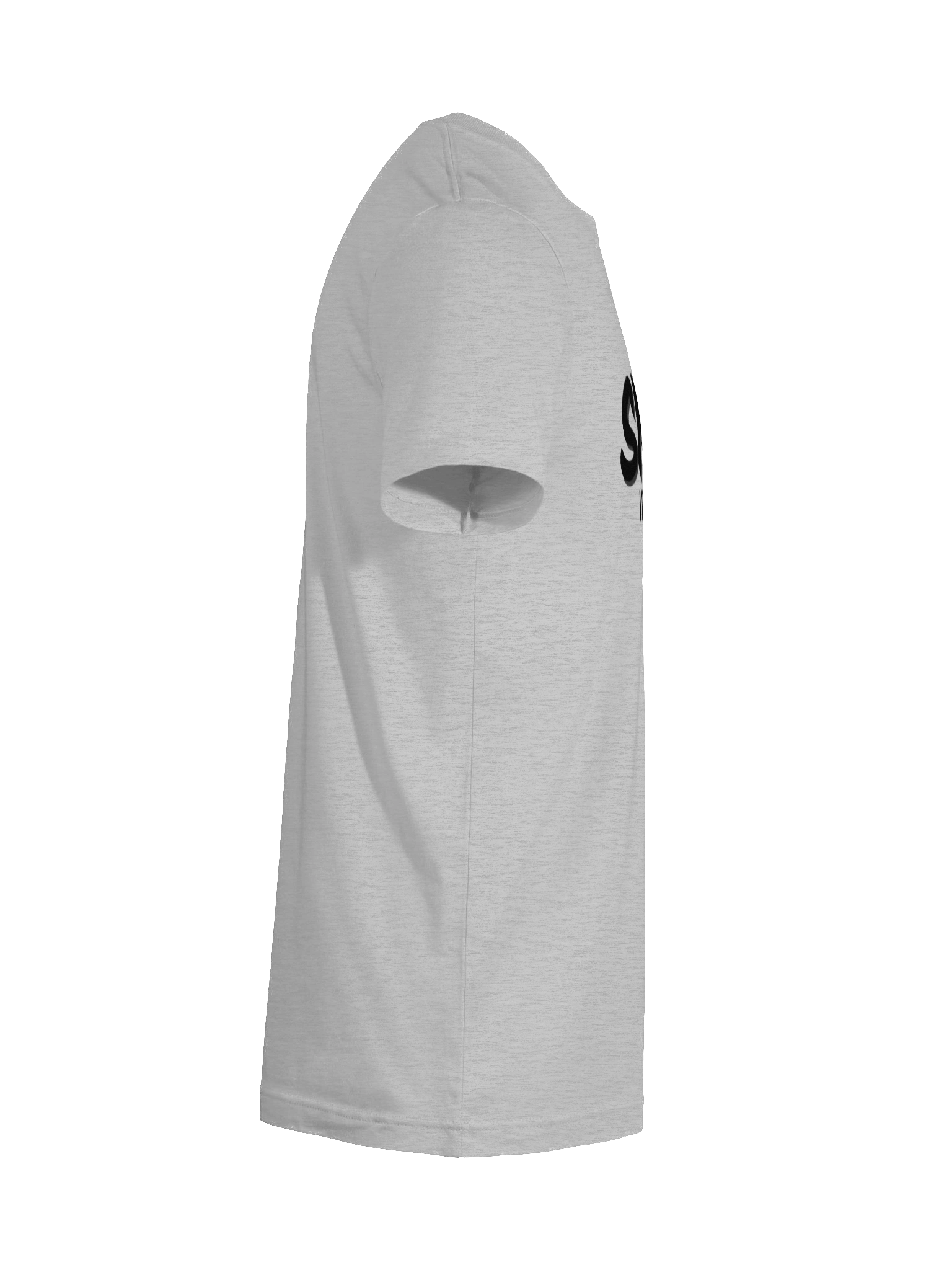 Light "Smile It's Sunnah" T-Shirt in Black product image (3)