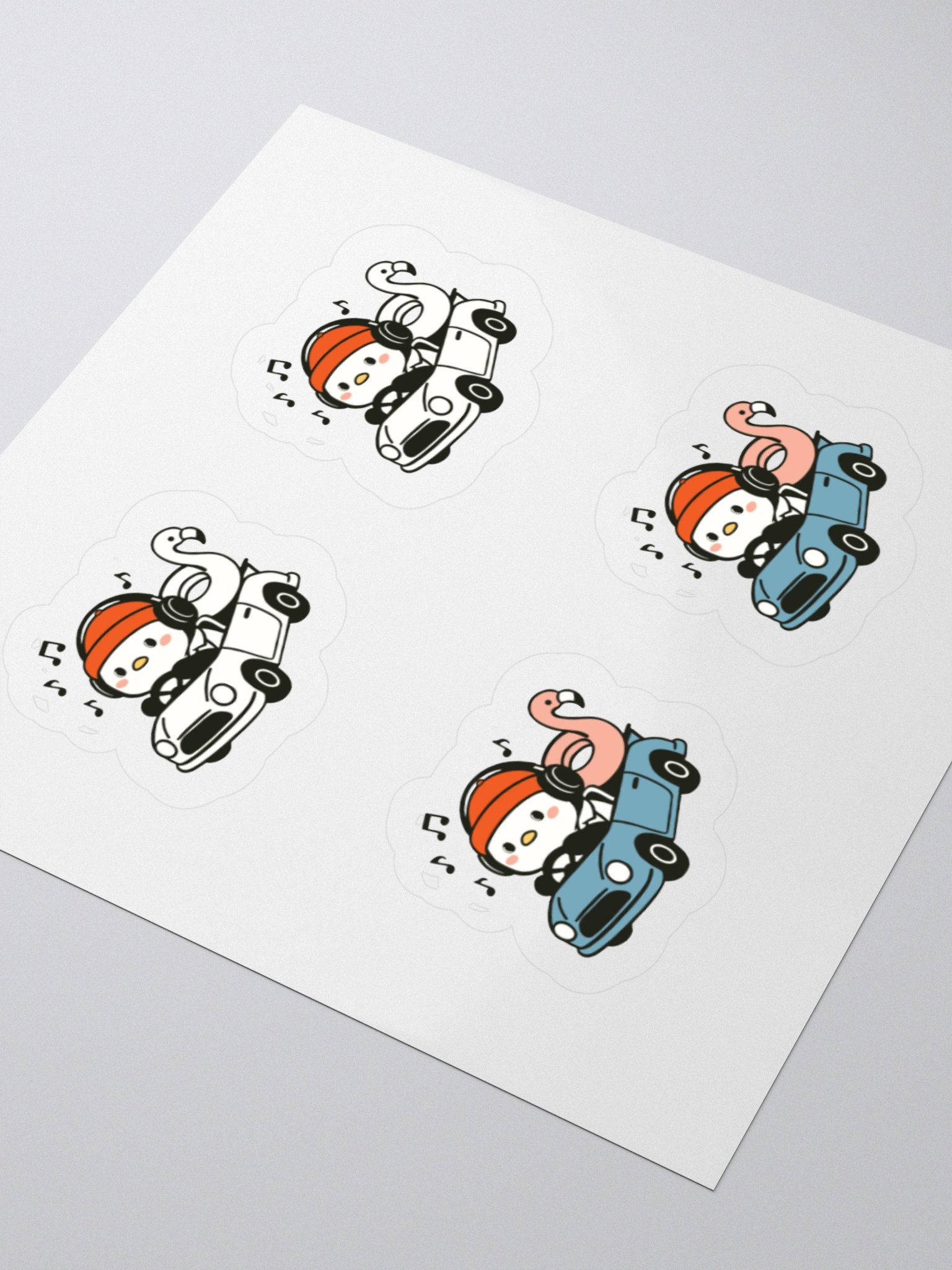 Road Trip Kengu Sticker Sheet product image (8)