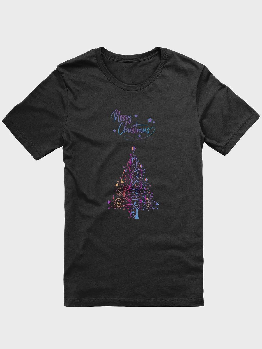 Colorful Christmas Tree Merry Christmas T-Shirt - Blue product image (6)