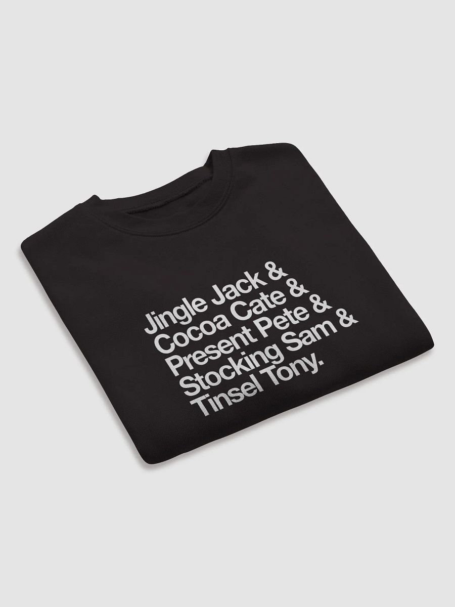 The Naughty List Names Crop Crew Neck product image (1)