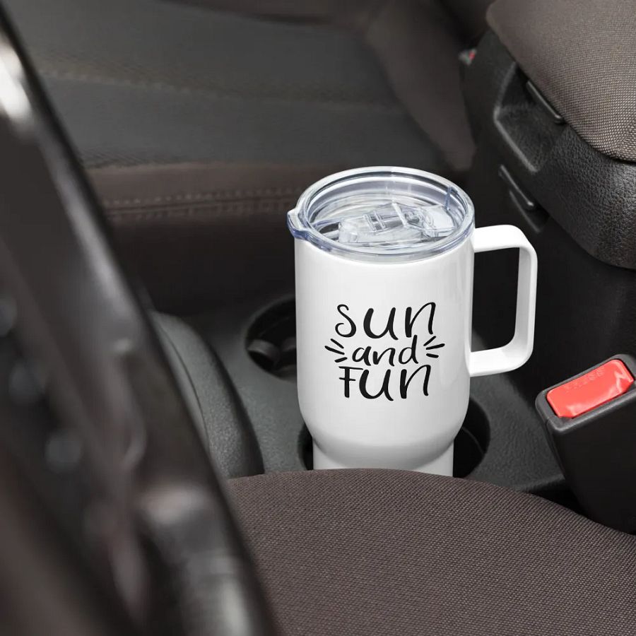 Sun & Fun Stainless Steel Travel Mug product image (7)