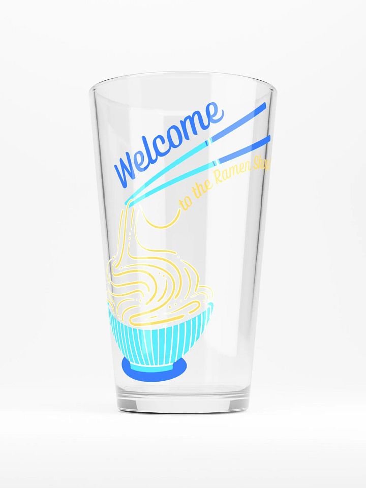 Welcome to the Ramen Shop Glass product image (1)