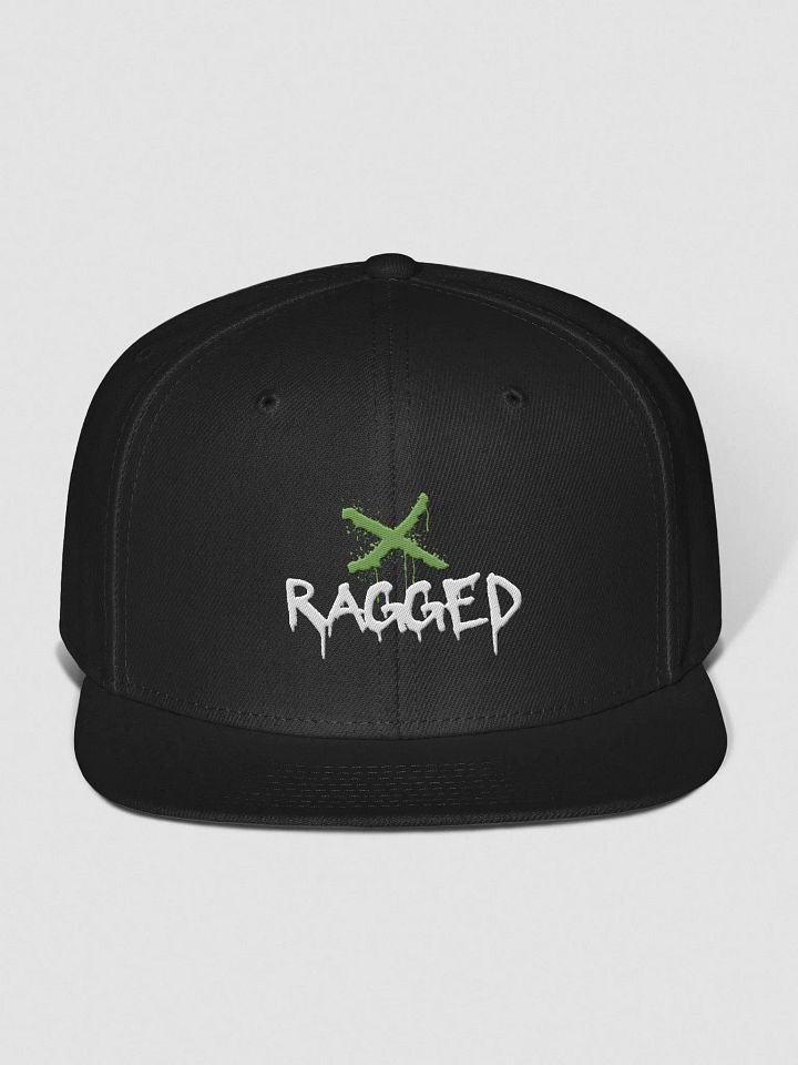 Ragged X Green Snapback product image (1)