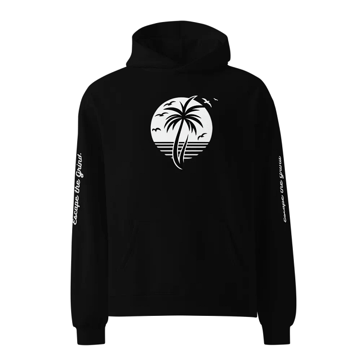 AS Colour Unisex Premium Oversized Hoodie | AI Design travel escape the grind product image (1)