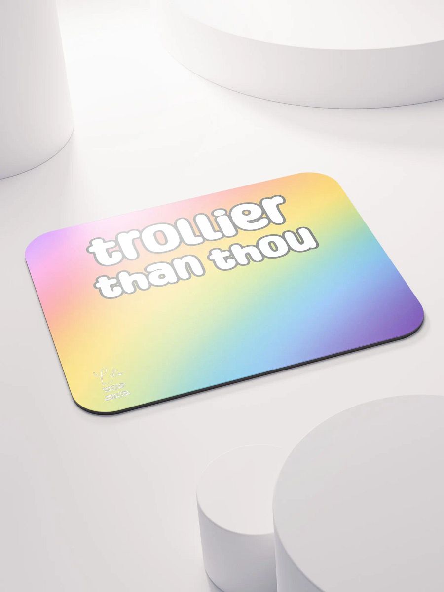 Trollier Than Thou Medium Mouse Mat - rainbow product image (4)