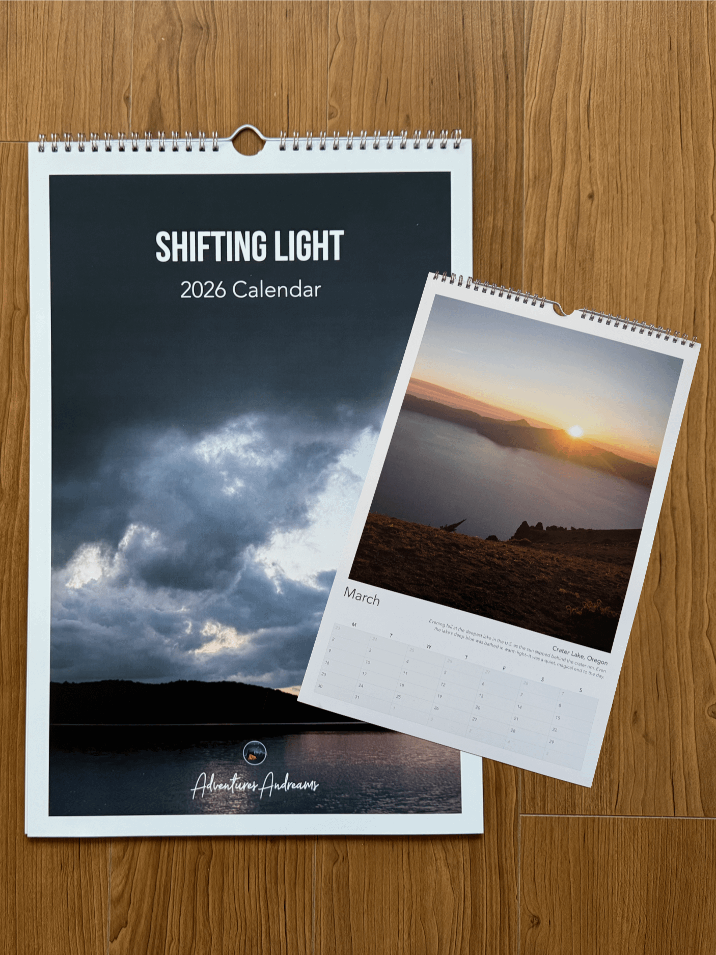 Calendar 2026 - Shifting Light product image (5)
