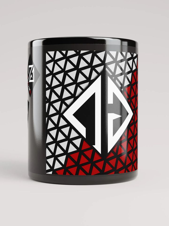 Tasse noire brillante + 2 taille au choix product image (1)