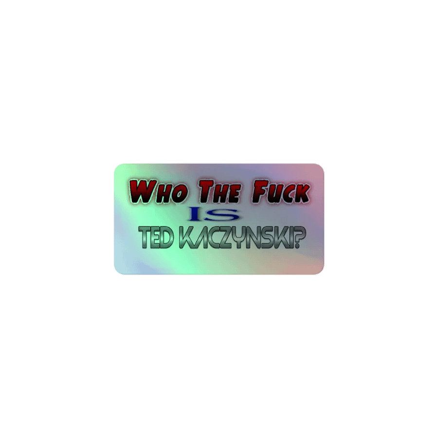 WTFITK? Sticker product image (1)