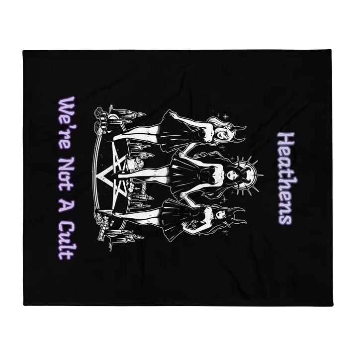 We're Not A Cult Blanket product image (2)