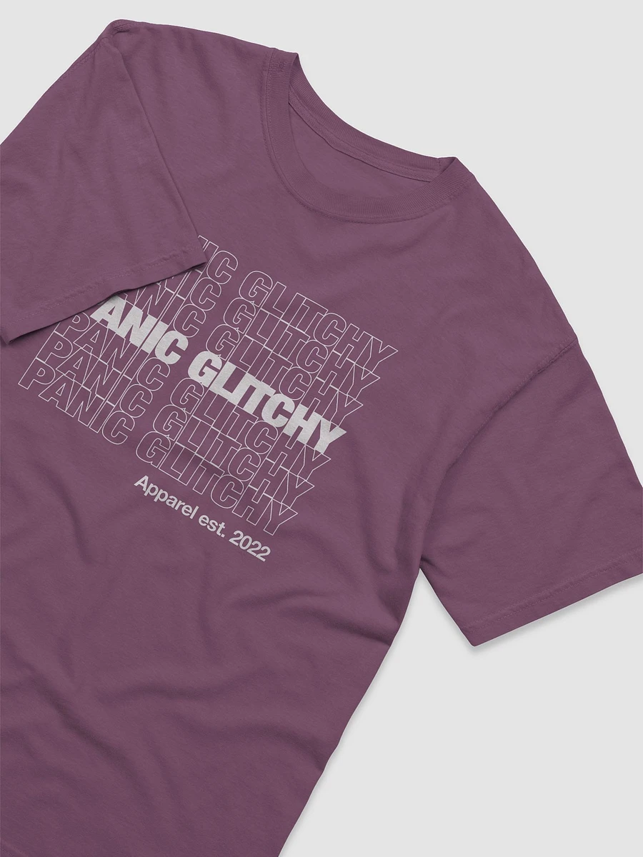 Panic Glitchy Grocery (white edition) Tee product image (3)