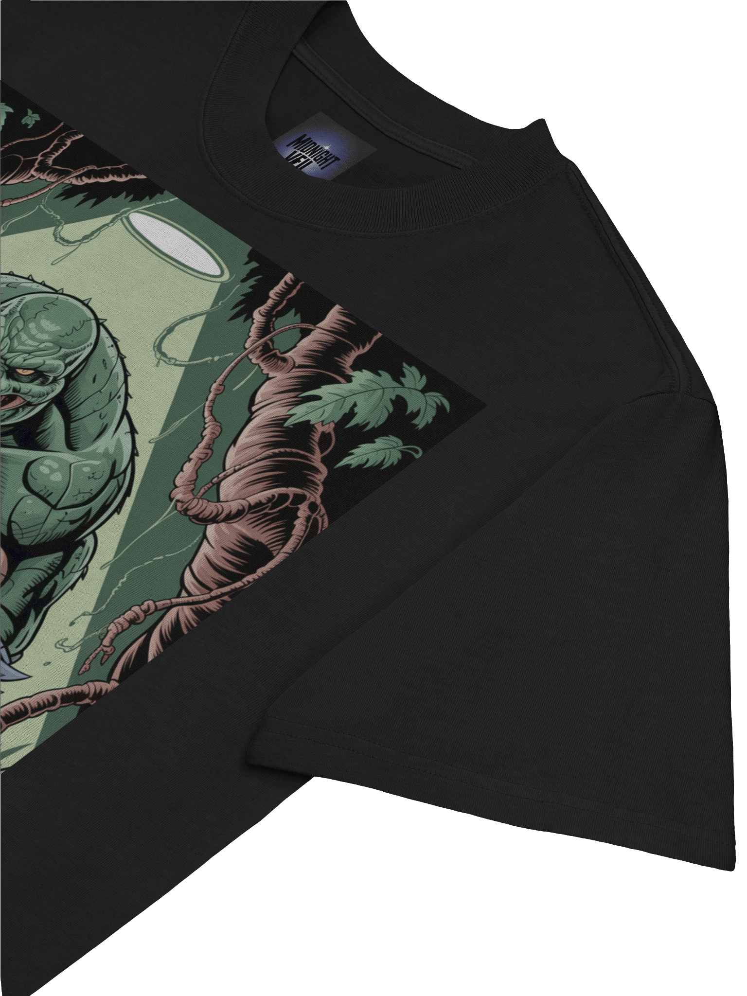 Killer Croc Mire Menace Oversized Faded T-Shirt product image (7)