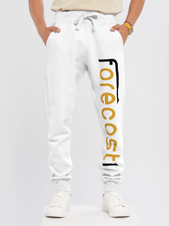 2026 Season White Joggers product image (1)