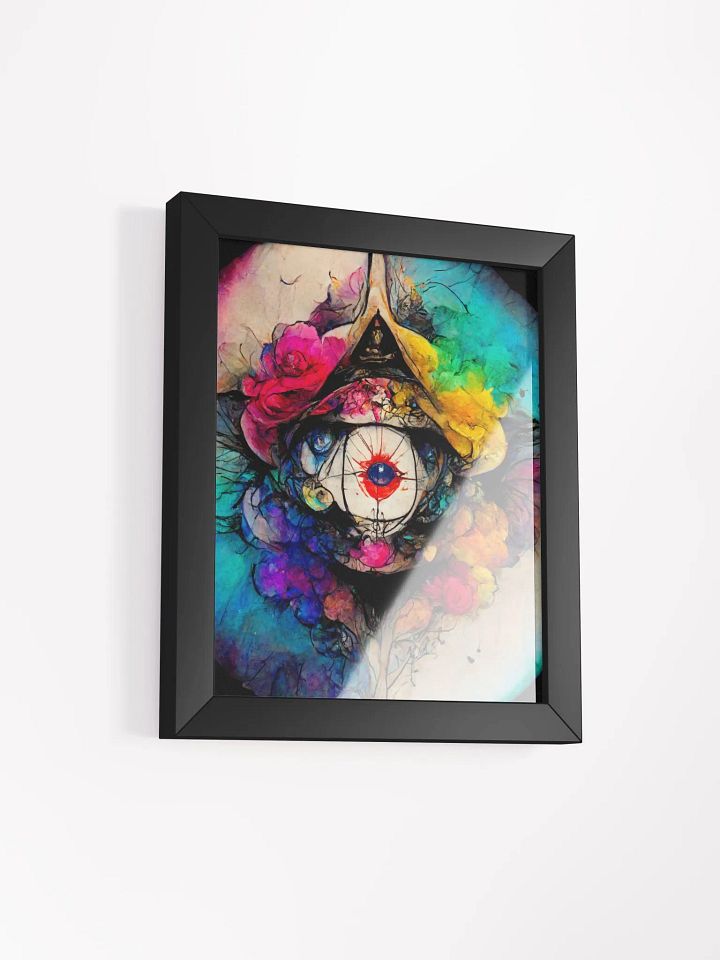 Surreal Eye Compass Framed Poster product image (10)