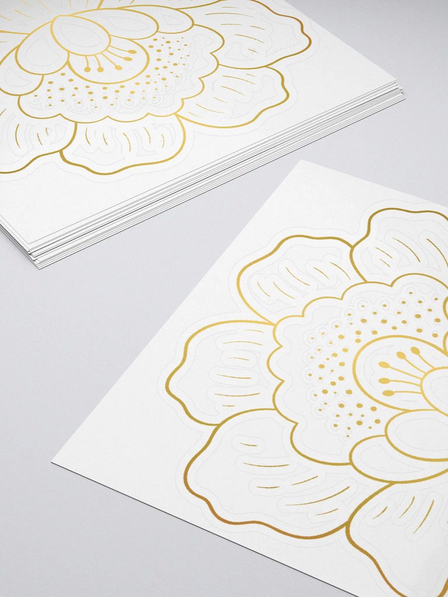 InnerBloom White Sticker product image (4)