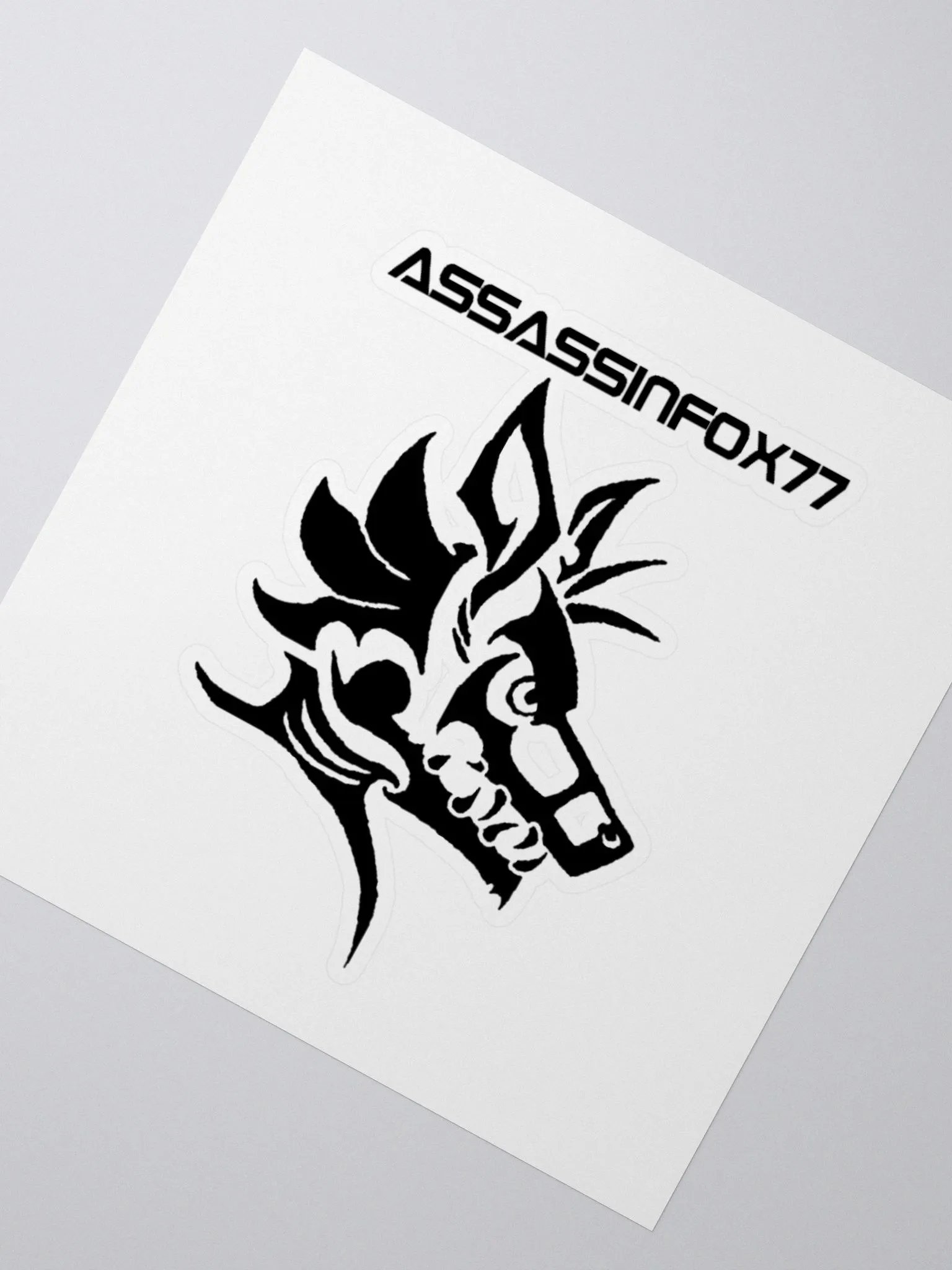 AssassinFox77 Sticker (verschiedene Größen) product image (7)