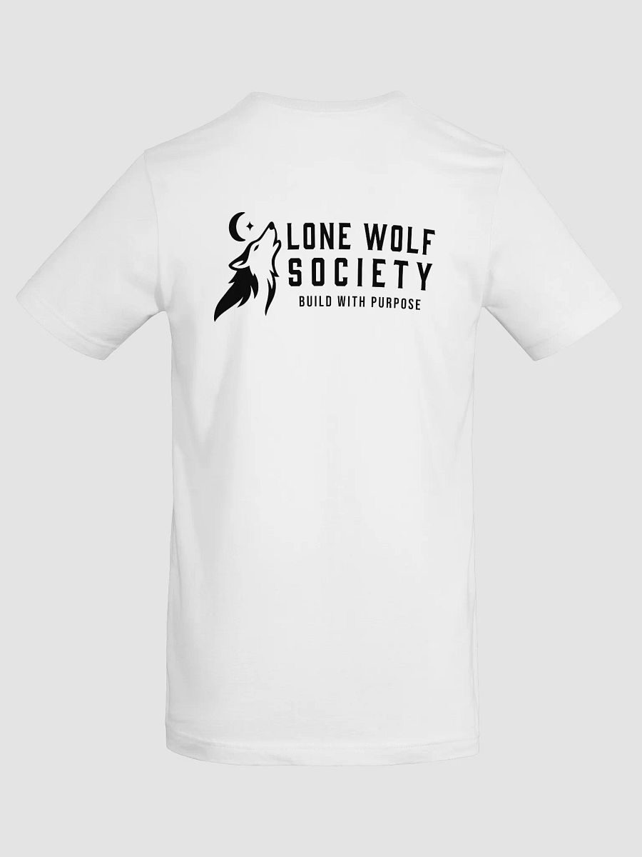 Lone Wolf Society White T-shirt product image (8)
